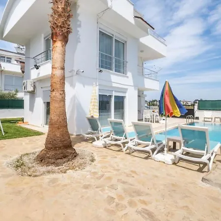 Dazzling With Private Pool In Antalya Villa *