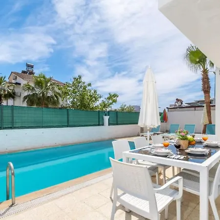 Dazzling With Private Pool In Antalya Villa *